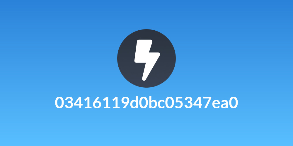 03416119d0bc05347ea0