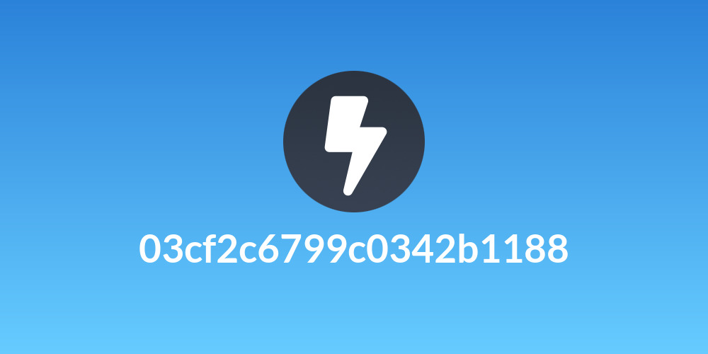 03cf2c6799c0342b1188