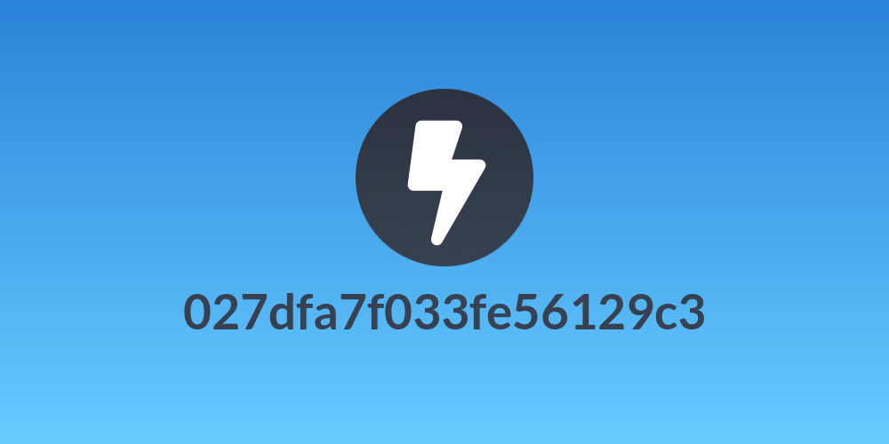 027dfa7f033fe56129c3