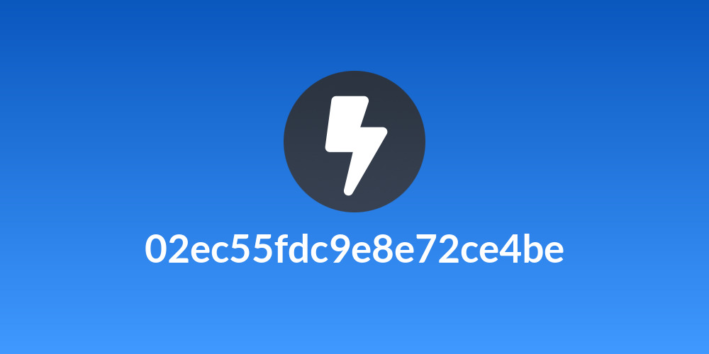 02ec55fdc9e8e72ce4be