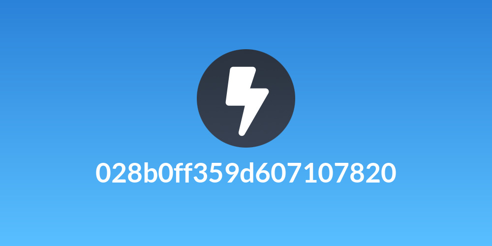 028b0ff359d607107820