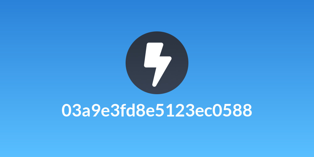 03a9e3fd8e5123ec0588