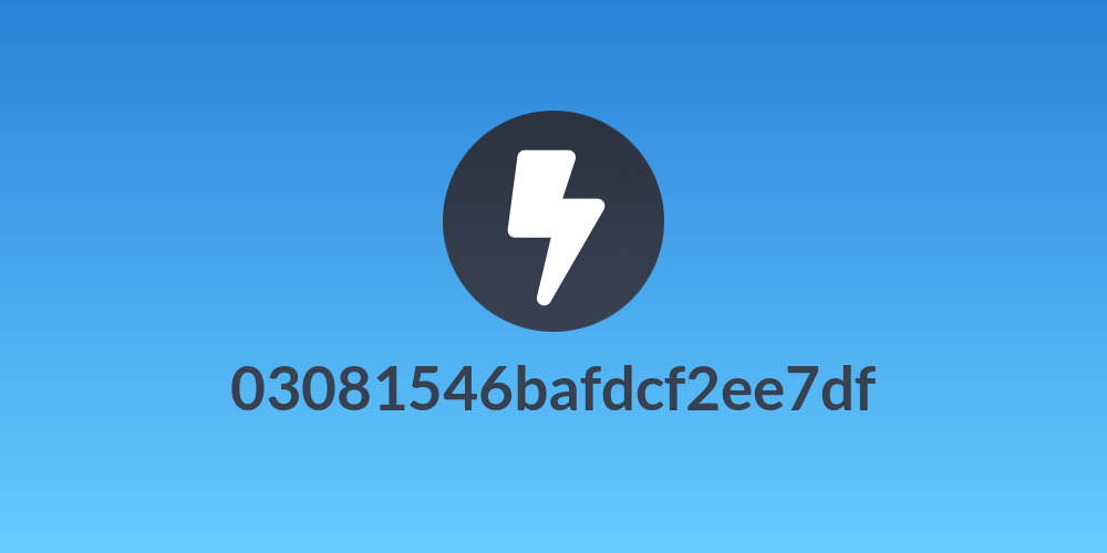 03081546bafdcf2ee7df