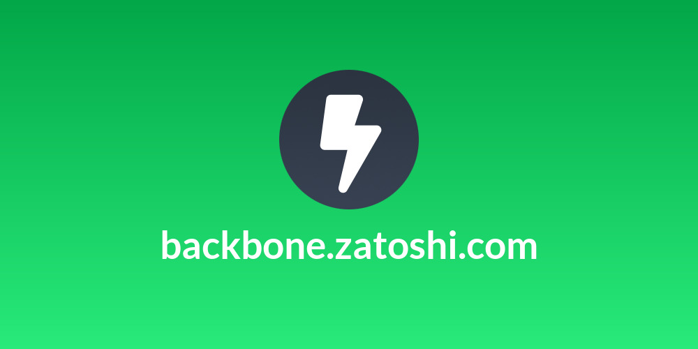 backbone.zatoshi.com