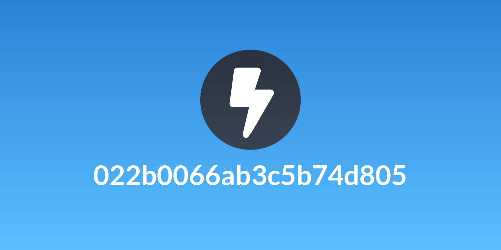 022b0066ab3c5b74d805