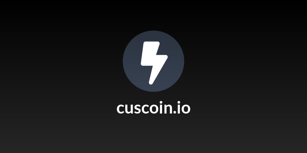 cuscoin.io