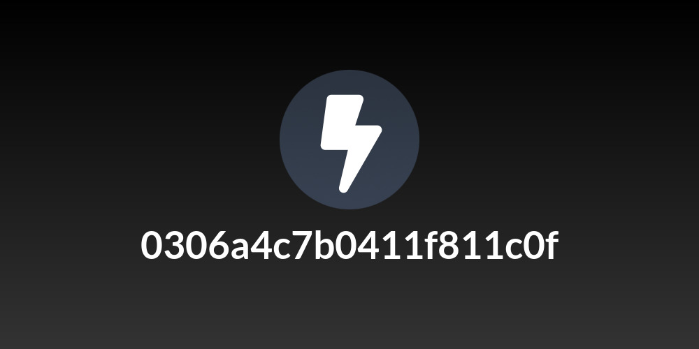 0306a4c7b0411f811c0f
