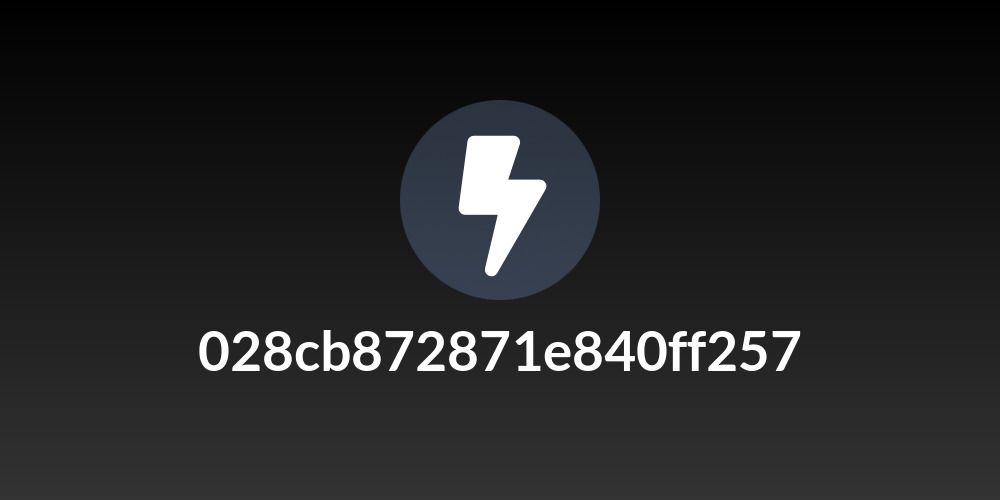 028cb872871e840ff257