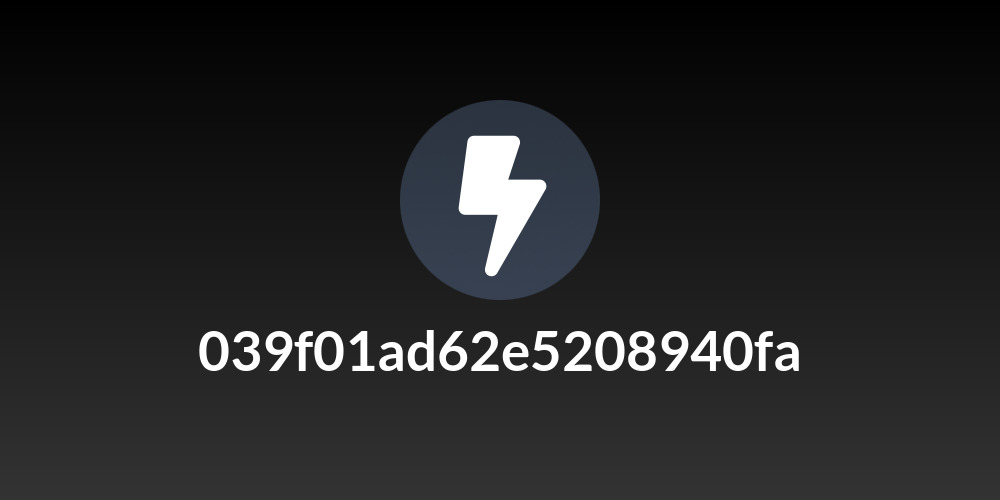 039f01ad62e5208940fa