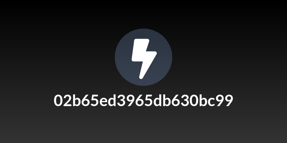 02b65ed3965db630bc99