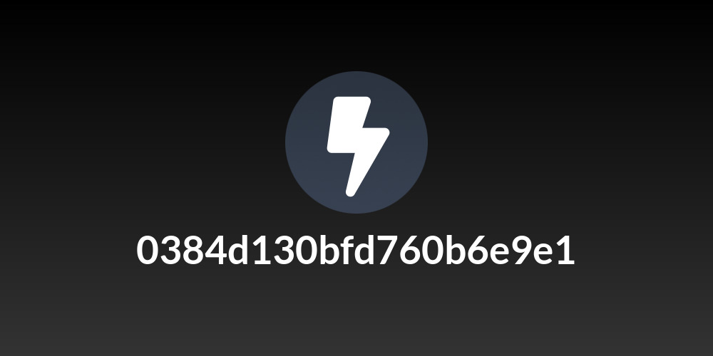 0384d130bfd760b6e9e1