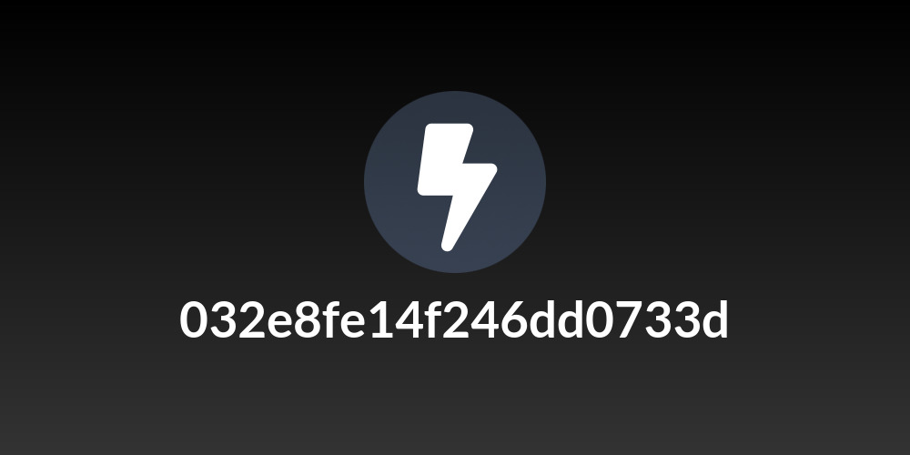 032e8fe14f246dd0733d