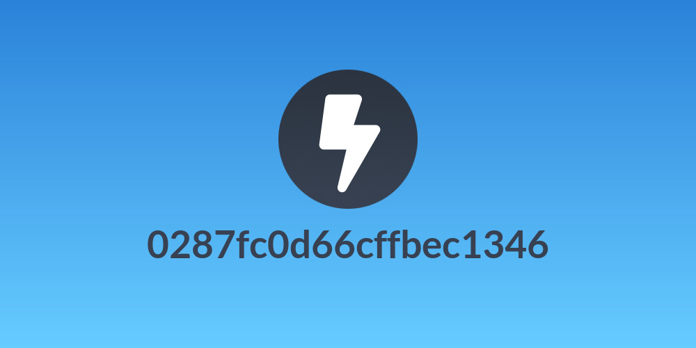 0287fc0d66cffbec1346