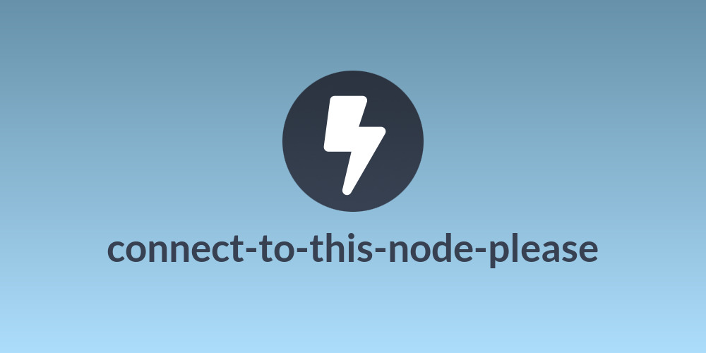 connect-to-this-node-please