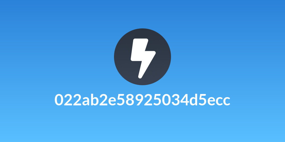 022ab2e58925034d5ecc