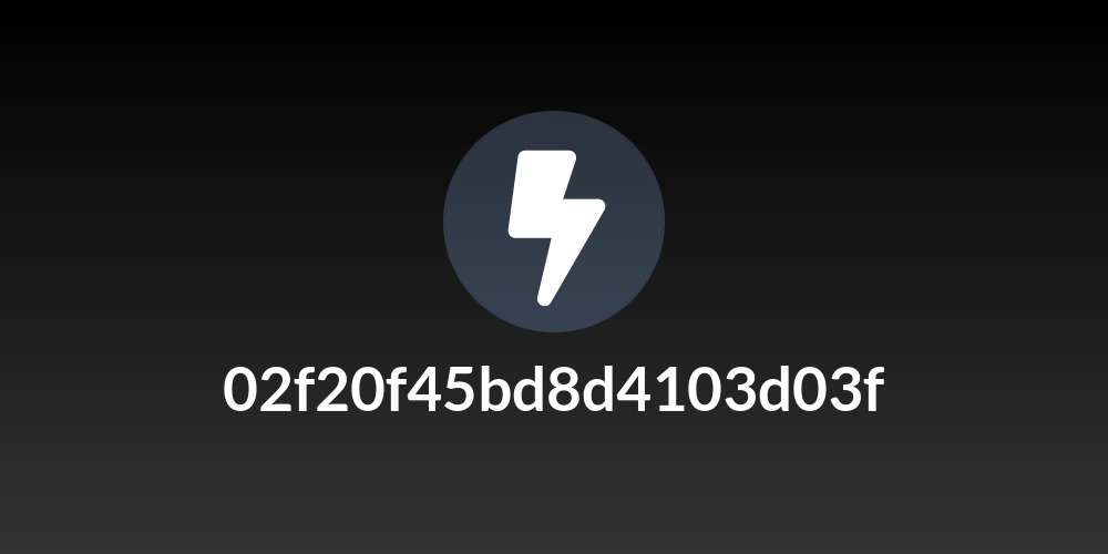 02f20f45bd8d4103d03f