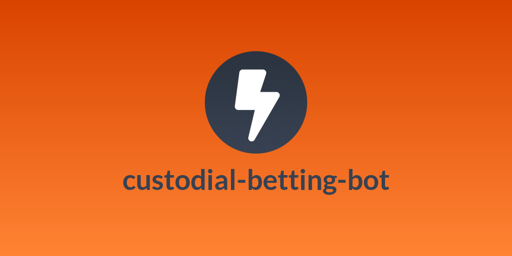 custodial-betting-bot