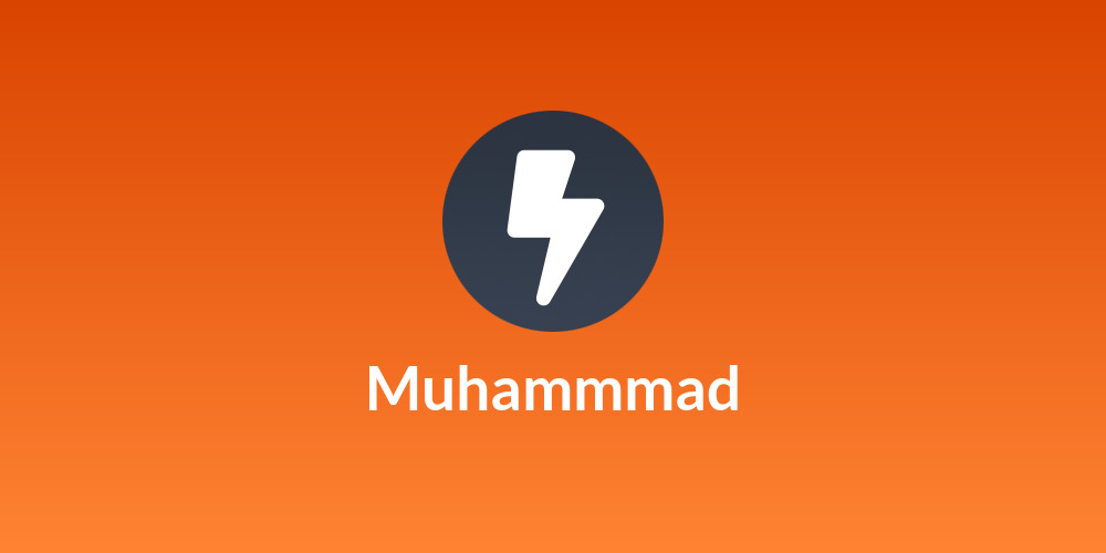 Muhammmad