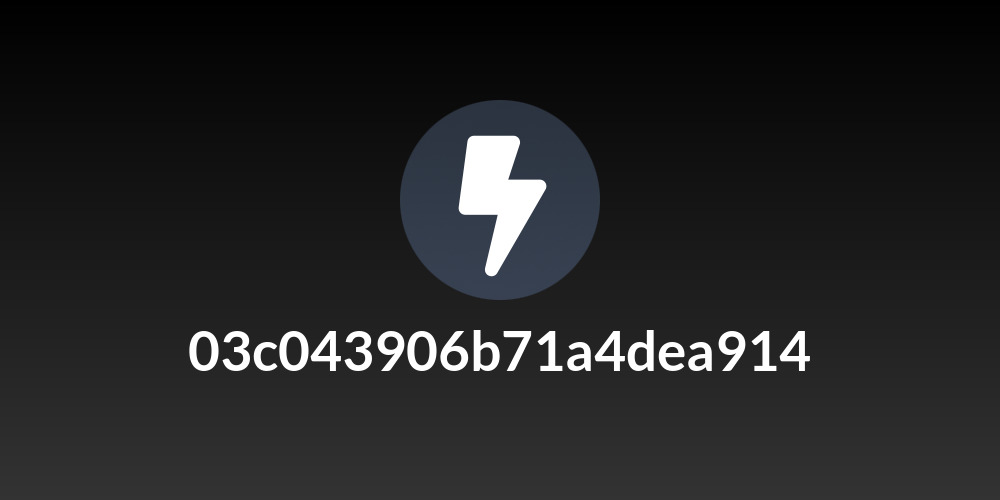 03c043906b71a4dea914