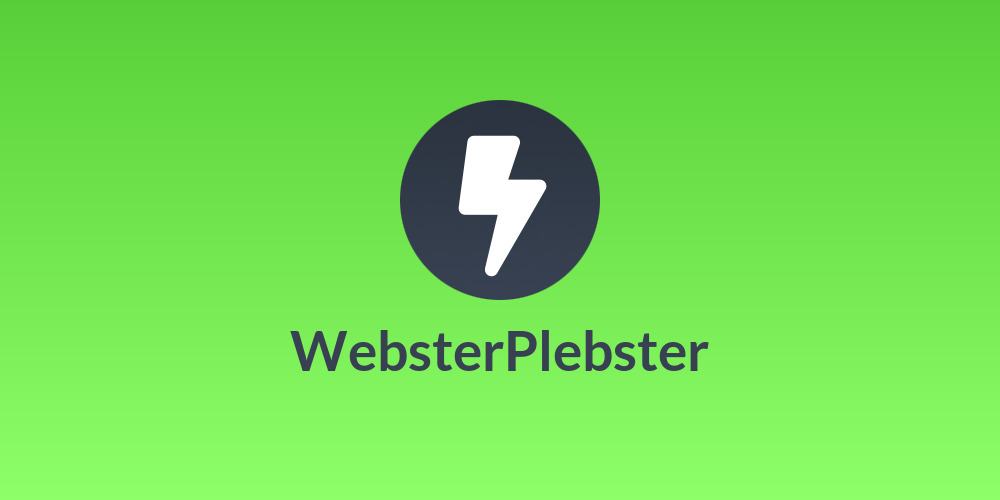 WebsterPlebster