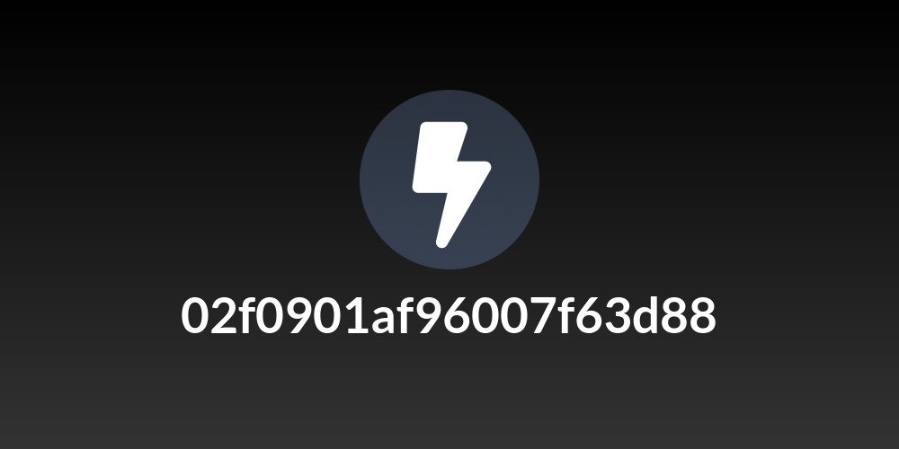 02f0901af96007f63d88