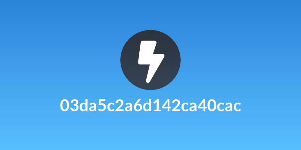 03da5c2a6d142ca40cac