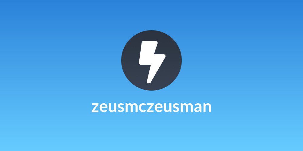 zeusmczeusman