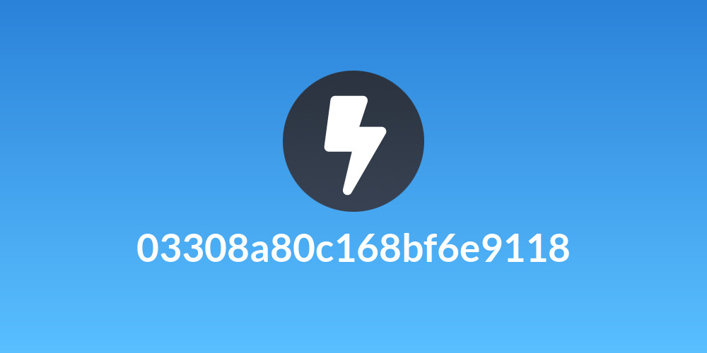 03308a80c168bf6e9118