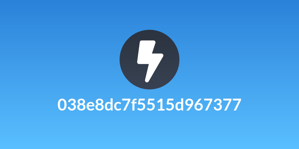 038e8dc7f5515d967377