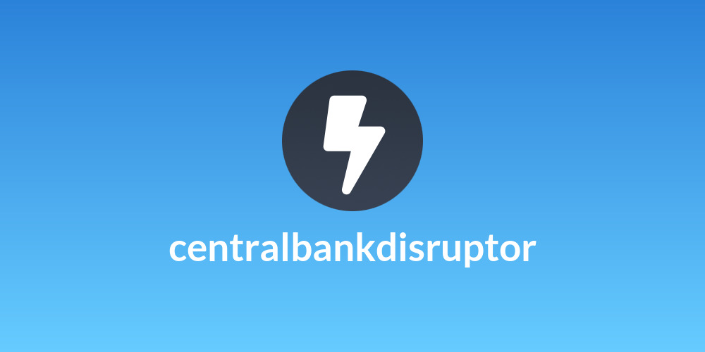 centralbankdisruptor