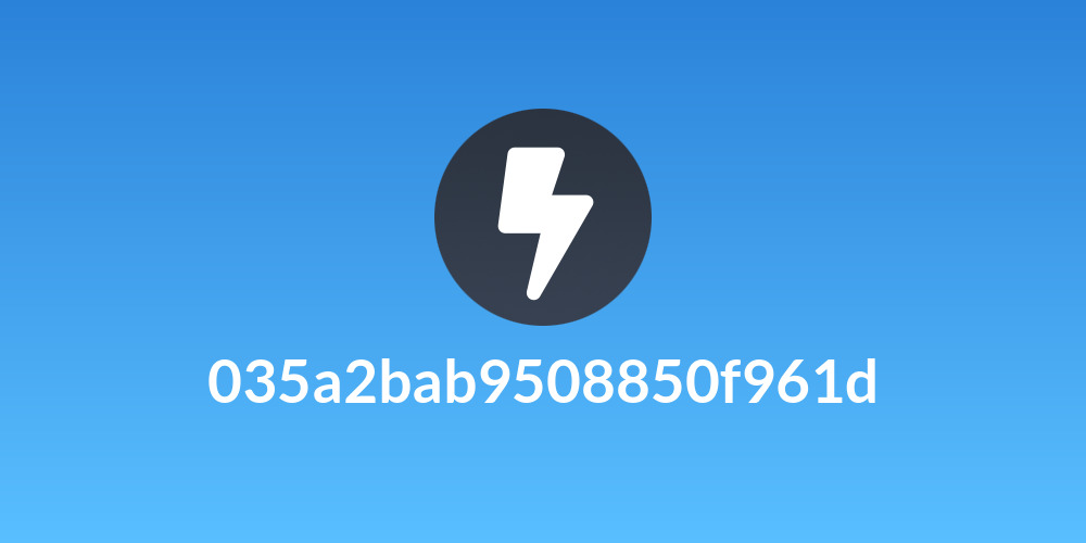 035a2bab9508850f961d