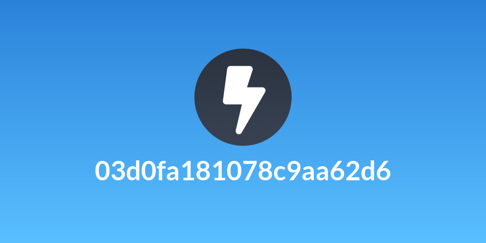 03d0fa181078c9aa62d6