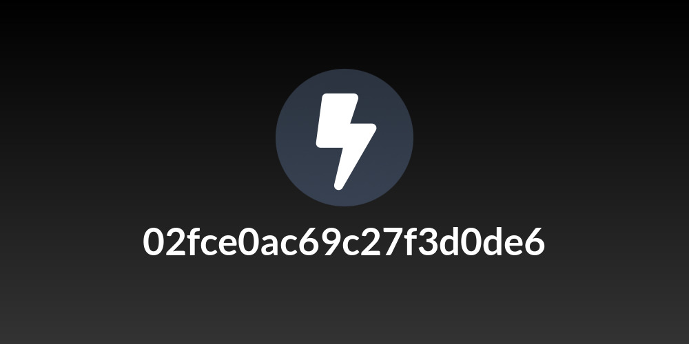 02fce0ac69c27f3d0de6