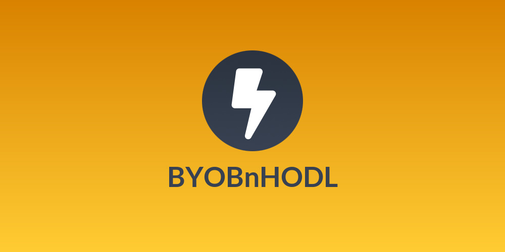 BYOBnHODL