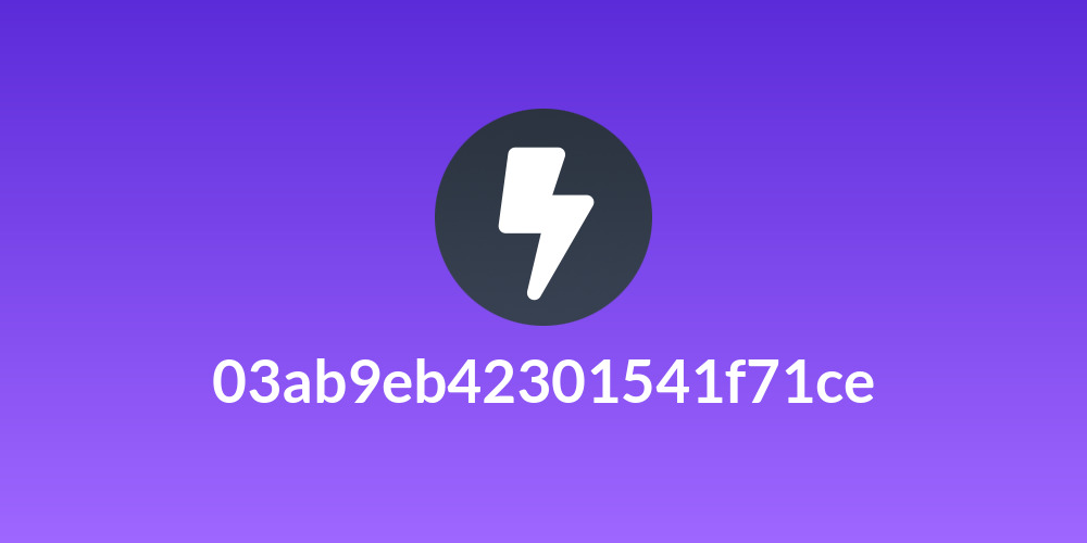 03ab9eb42301541f71ce