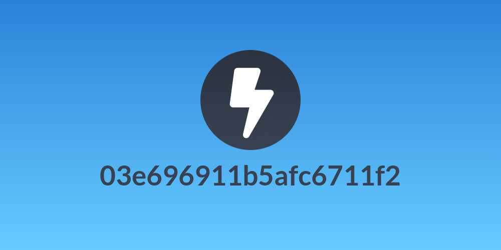 03e696911b5afc6711f2