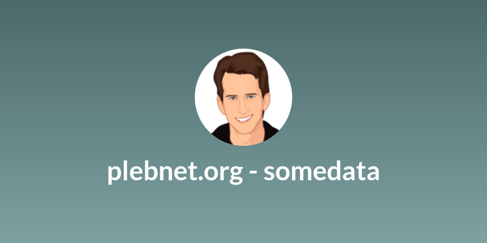 plebnet.org - somedata
