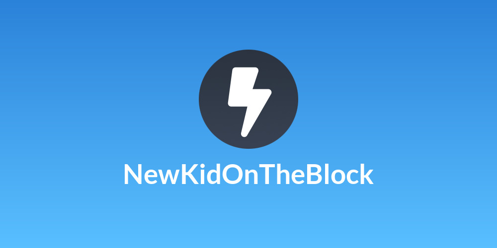 NewKidOnTheBlock