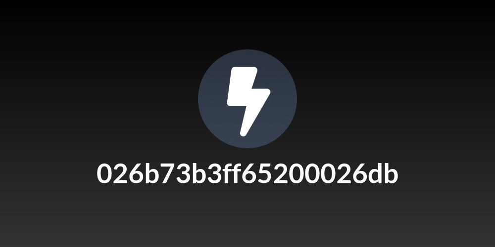 026b73b3ff65200026db