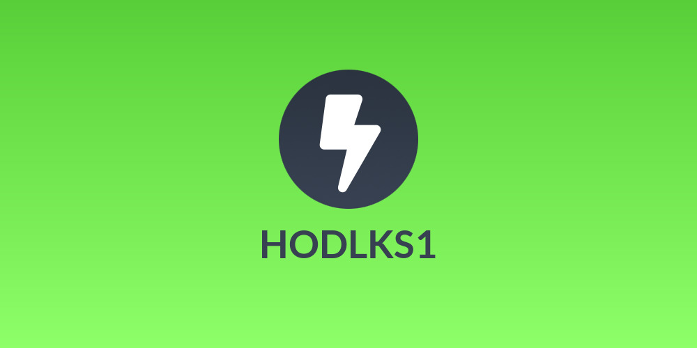 HODLKS1