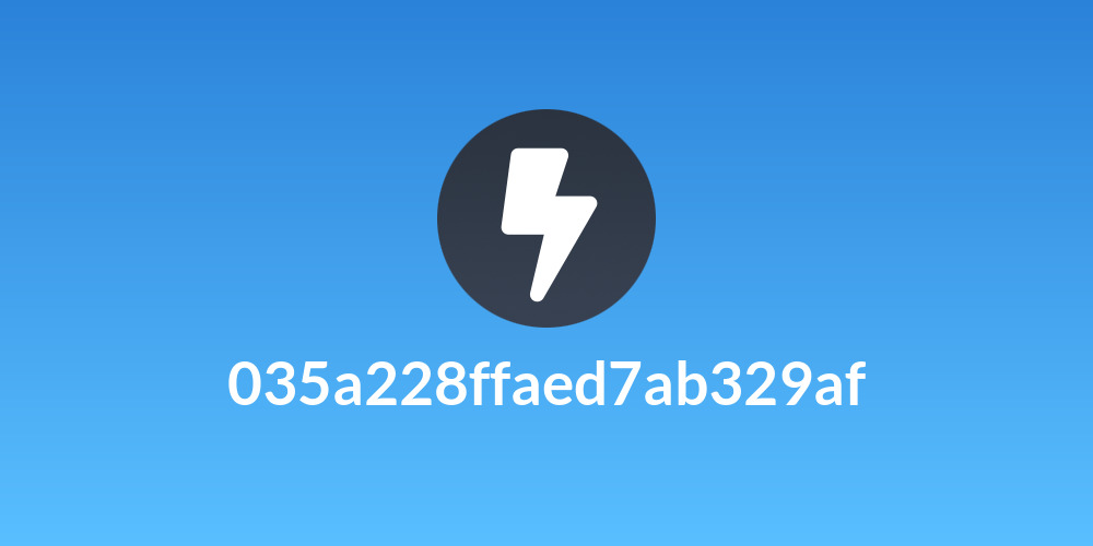 035a228ffaed7ab329af