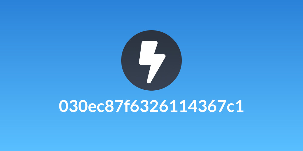 030ec87f6326114367c1