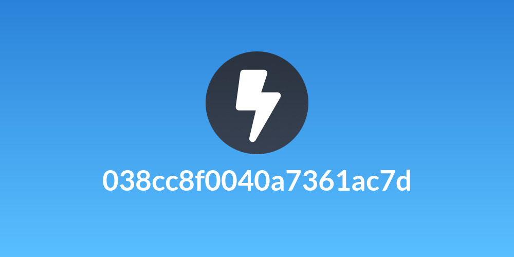 038cc8f0040a7361ac7d
