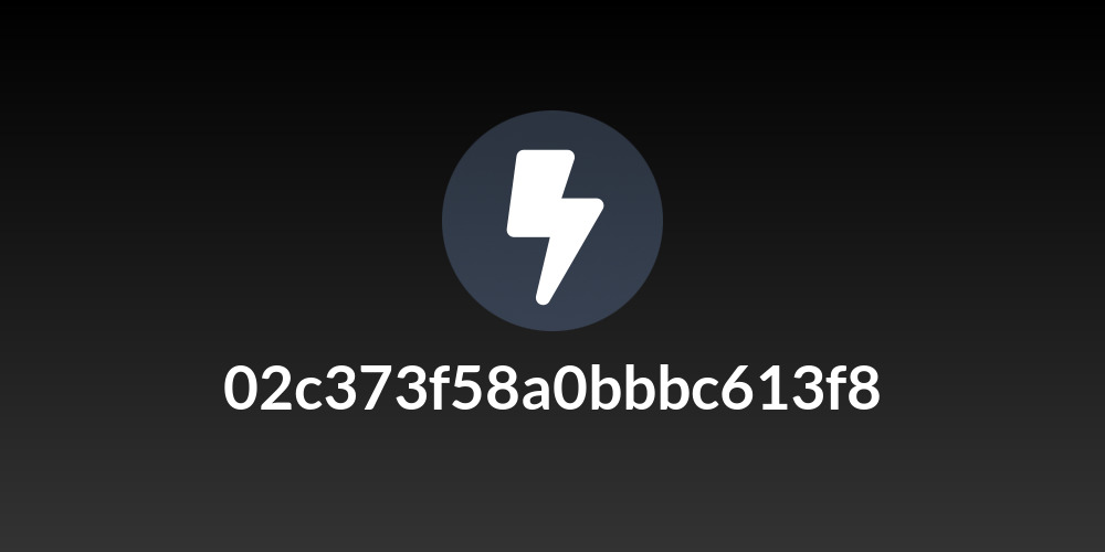 02c373f58a0bbbc613f8