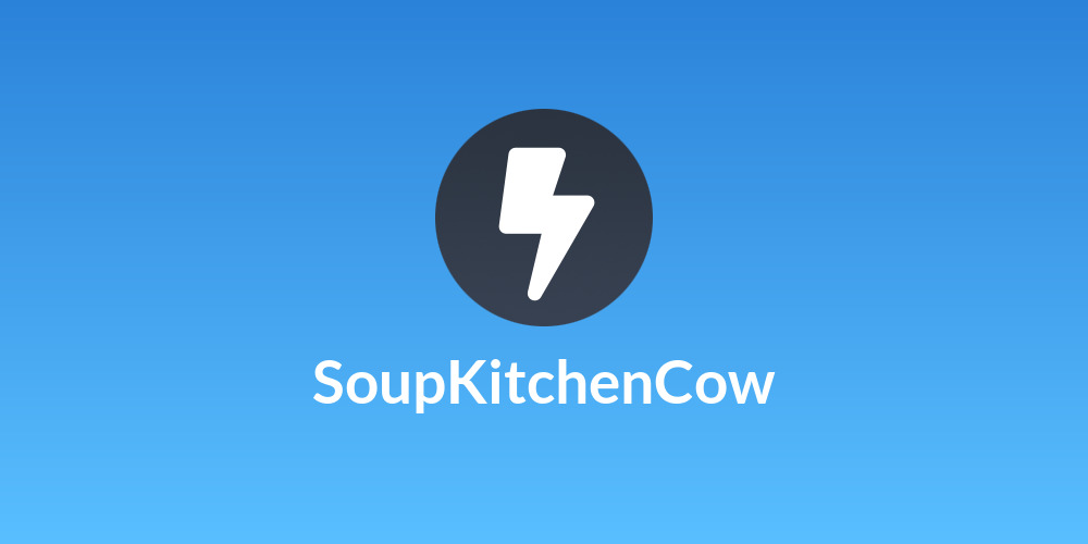 SoupKitchenCow