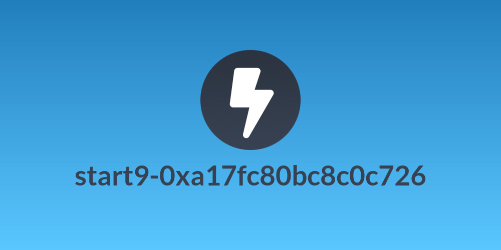 start9-0xa17fc80bc8c0c726