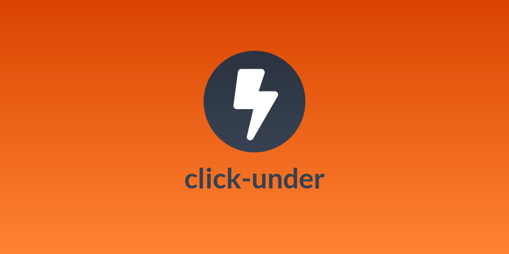 click-under