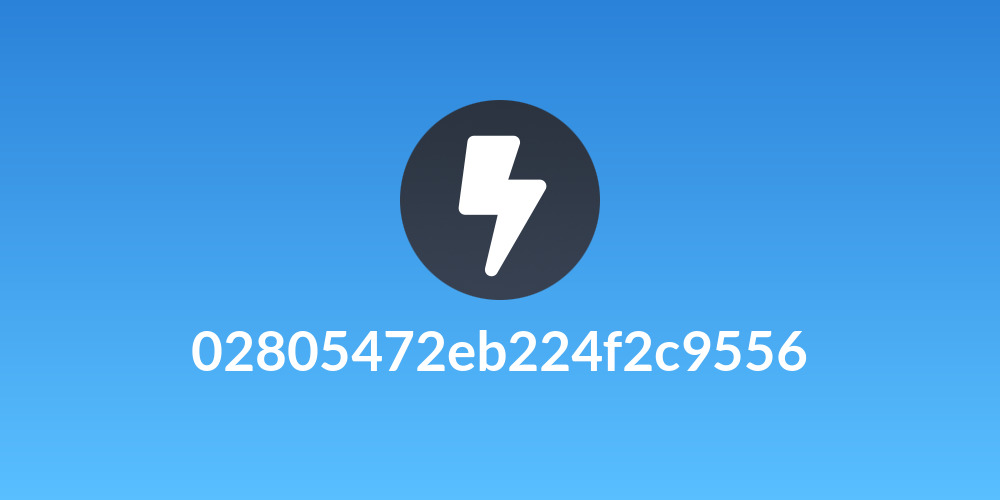 02805472eb224f2c9556