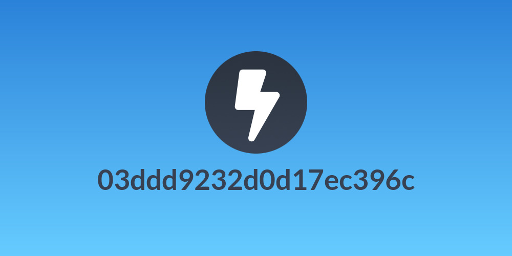 03ddd9232d0d17ec396c