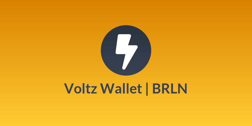 Voltz Wallet | BR⚡️LN